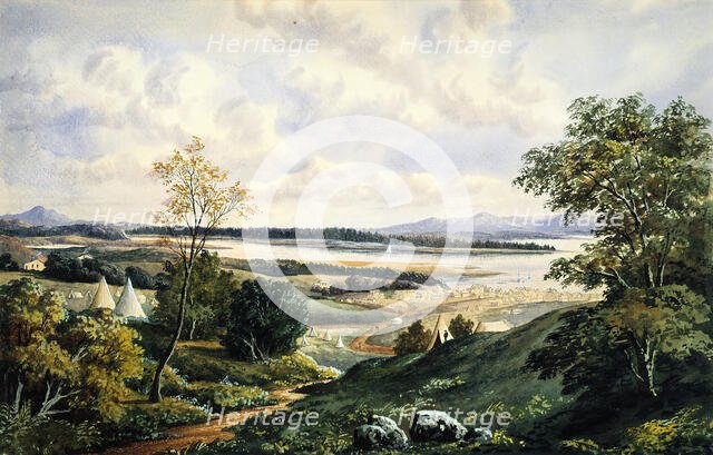 Shortland, Thames, c1868. Creator: John Barr Clark Hoyte.