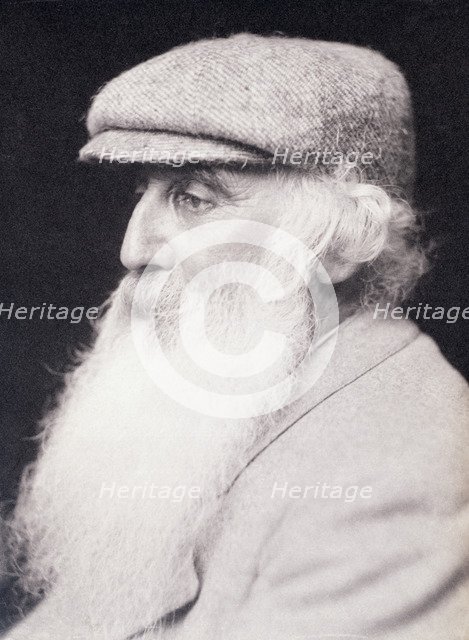 Camille Pissarro, French Impressionist painter, c1890-1903. Artist: Frederick Hollyer