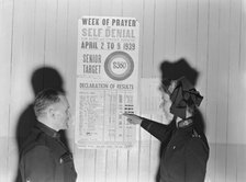 Salvation Army, San Francisco, California, 1939. Creator: Dorothea Lange.