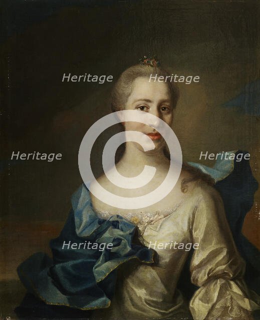Maria Charlotta Silfverstjerna, c1730s. Creator: Johan Henrik Scheffel.