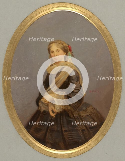 [Duchesse de Morny], before 1865. Creators: Pierre-Louis Pierson, Marck.