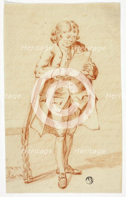 Standing Man Reading a Letter, n.d. Creator: Unknown.