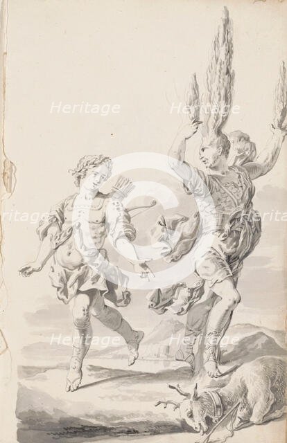 Cyparissus, c.1701. Creator: Jacob Toorenvliet.