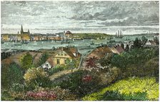 Kiel, Germany, c1875.Artist: Carrera