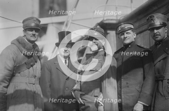 Italian Consul Tritonj, General Guglielmotti, 1919. Creator: Bain News Service.