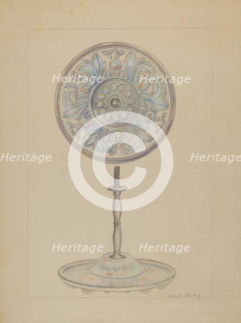 Mirror Support, c. 1936. Creator: Gertrude Lemberg.