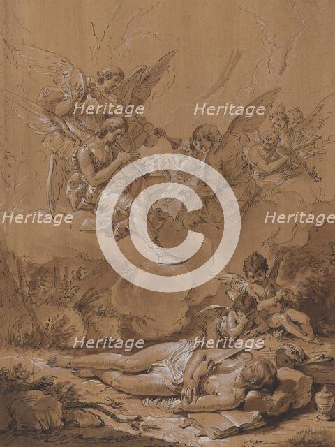 Death of the Magdalene, 18th century. Creator: Francesco Fontebasso.