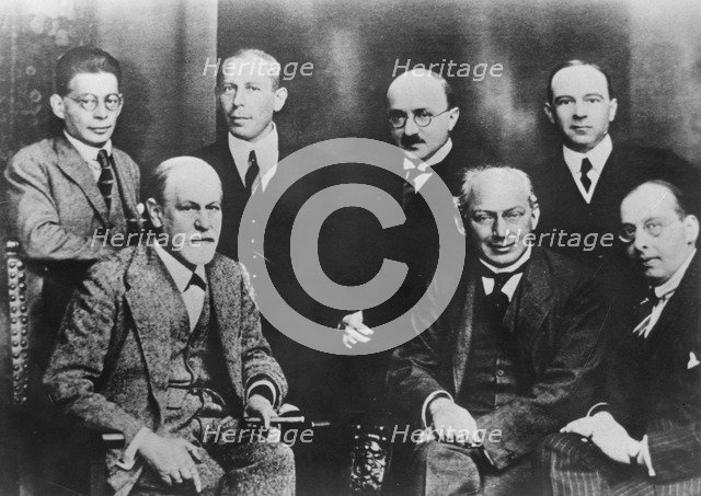 Sigmund Freud (1856-1939), Austrian neurologist and psychiatrist, early 20th century. Artist: Unknown