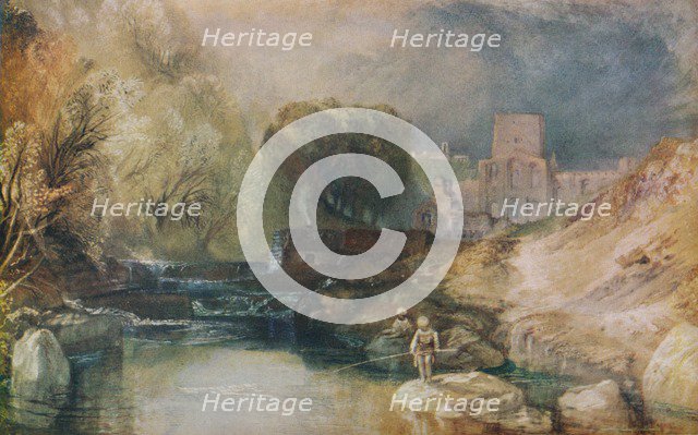 'Brinkburn Priory, Northumberland', c1830. Artist: JMW Turner.