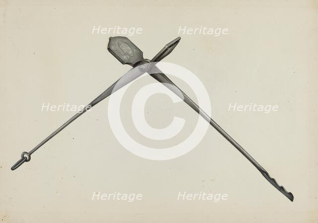 Oven, c. 1937. Creator: Arthur Stewart.