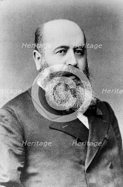 S Hayek, c1880. Creator: Fritz Luckhardt.