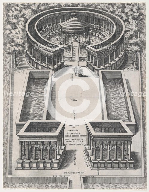 Speculum Romanae Magnificentiae: Ornithon Sive Aviarum, 1581., 1581. Creator: Giovanni Ambrogio Brambilla.