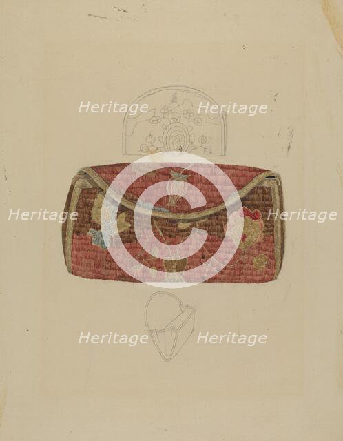 Purse, c. 1936. Creator: Melita Hofmann.
