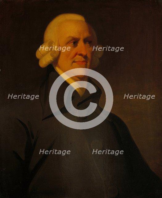 Portrait of Adam Smith (1723-1790), 1795. Artist: Anonymous  