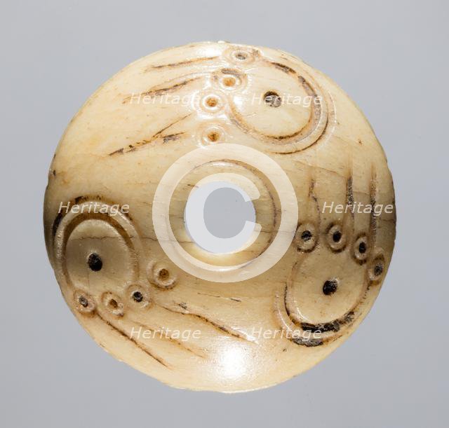 Spindle Whorl, 700s - 900s. Creator: Unknown.