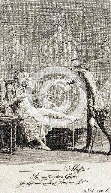 Blumauer's 'Aeneide', 1789. Creator: Daniel Nikolaus Chodowiecki.