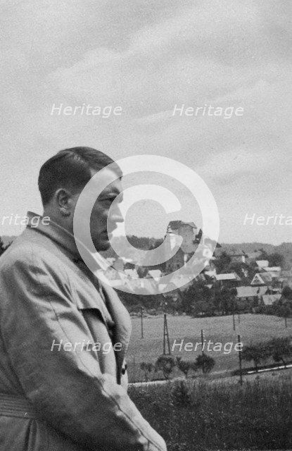 German Nazi leader Adolf Hitler, 1936.Artist: Frank Schweiz