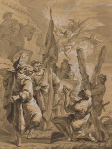 Martyrdom of Saint Andrew, 18th century. Creator: Francesco Fontebasso.