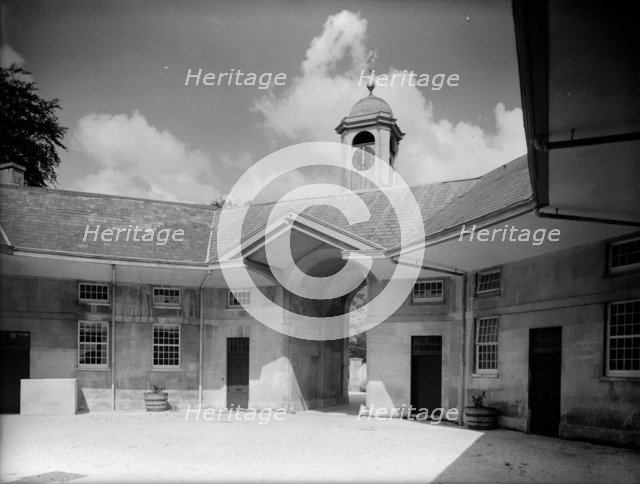 Stables of Langton House, Blandford, Dorset. Artist: Unknown