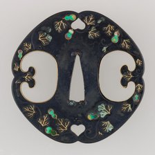 Sword Guard (Tsuba), Japanese, ca. 1615-1868. Creator: Hirata School.