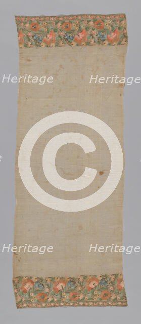 Towel or Napkin, Turkey, 19th century. Creator: Unknown.