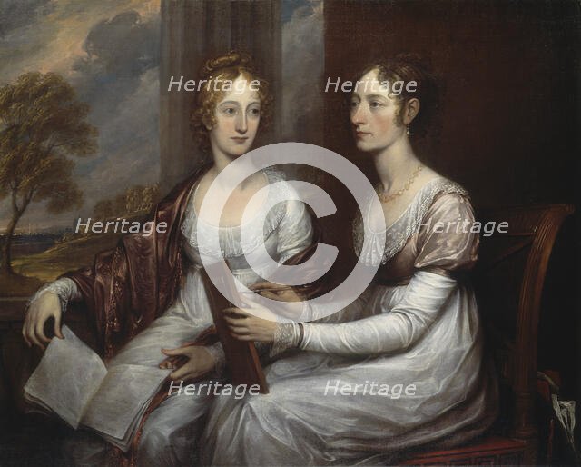 The Misses Mary and Hannah Murray, 1806. Creator: John Trumbull.