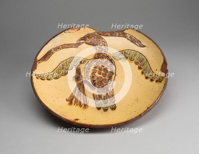 Plate, 1840. Creator: Unknown.