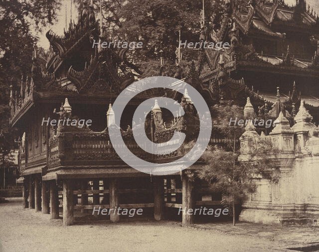 Amerapoora: Corner of Mygabhoodee-tee Kyoung, September 1-October 21, 1855. Creator: Captain Linnaeus Tripe.