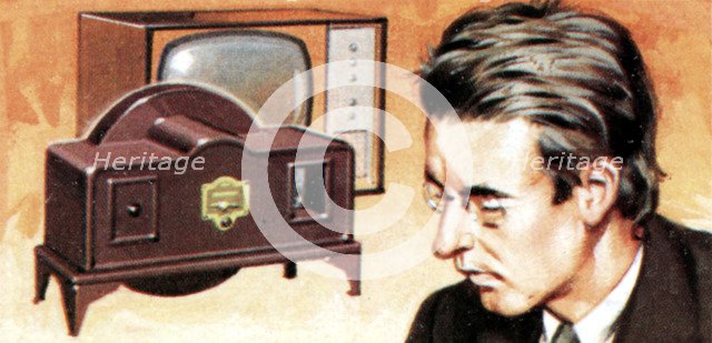 John Logie Baird (1888-1946), Scottish electrical engineer and pioneer of television. Artist: Unknown