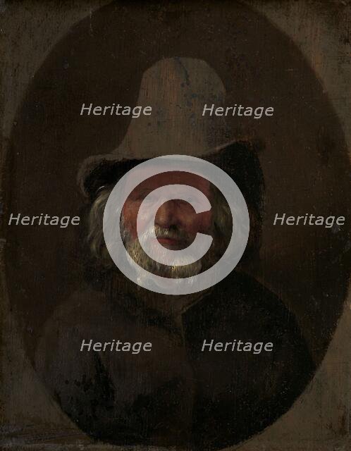 Elderly Man, Head and Shoulders, c.1650. Creator: Anon.