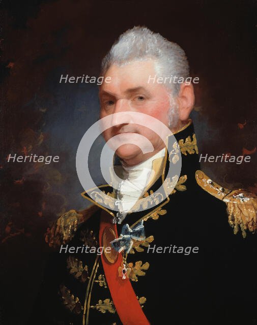Major-General Henry Dearborn, 1812. Creator: Gilbert Stuart.
