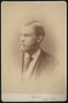 Portrait of Unidentified Man, Between 1876 and 1880. Creator: Samuel Montague Fassett.
