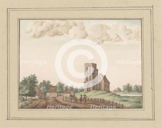 View of Puiflijk at Druten, in or after 1750-c. 1800. Creator: Anon.