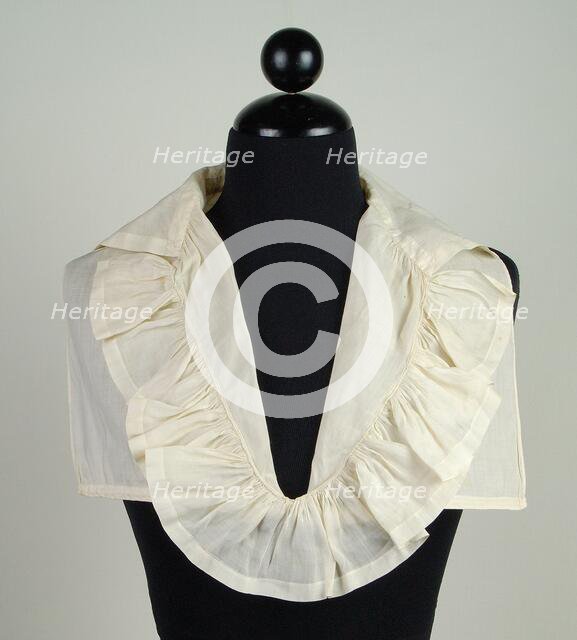 Chemisette, American, ca. 1855. Creator: Unknown.