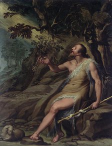 Saint John the Baptist in the Wilderness, 1600/19. Creator: Dionisio Calvaert.