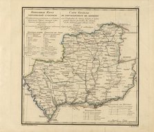 General Map of Kherson Province: Showing Postal and Major Roads, Stations and..., 1821. Creators: Vasilii Petrovich Piadyshev, Faleleef.