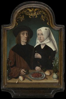The Painter and His Wife, 1496. Creator: Master of Frankfurt.