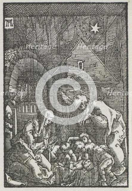 The Fall and Redemption of Man: The Nativity, c. 1515. Creator: Albrecht Altdorfer (German, c. 1480-1538).