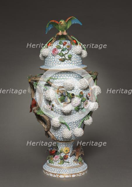 Vase, 1850-1899. Creator: Meissen Porcelain Factory (German).