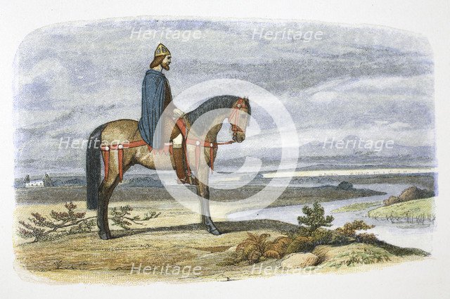 King Alfred plans the capture of the Danish fleet, 892 (1864). Artist: James William Edmund Doyle