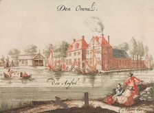 Den Omval, den Amstel', in: Tooneel Der Voornaamste Nederlands Huizen, En Lust Hoven, Naar..., n.d.. Creator: Unknown.