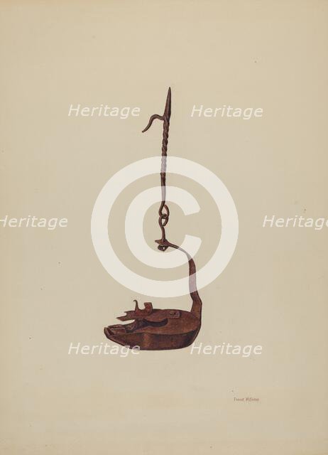 Betty Lamp, c. 1936. Creator: Frank McEntee.