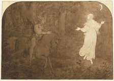 The Apparition in the Forest, 1823. Creator: Moritz von Schwind.