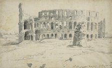 View of the Colosseum in Rome, unknown date. Creator: Anon.