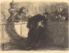 The Lawyer Abused, 1914. Creator: Jean Louis Forain.