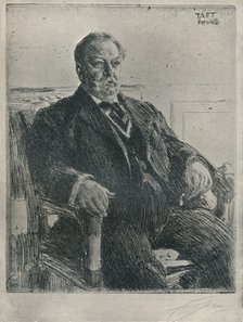 'President Taft', 1911. Artist: Anders Leonard Zorn.