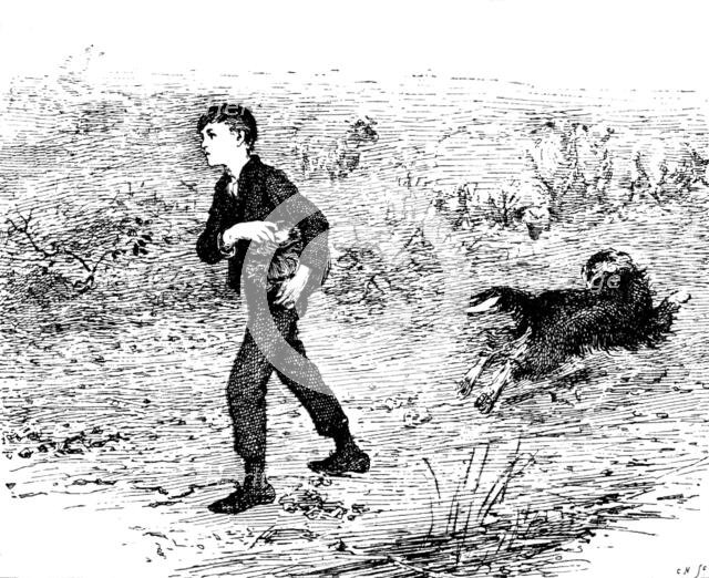 "Oliver Twist", J. Sant, R.A. - Royal Academy, 1890.  Creator: Carl Hentschel.