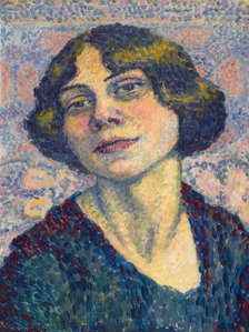 Self-Portrait, about 1905-1910. Creator: Lucie Cousturier.