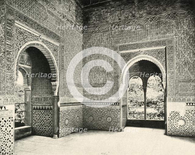 'Interior of the "Captive's" (Isabel De Solis) Tower', 1907. Creator: Unknown.