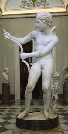 Statue of Eros drawing his bow, 2nd century. Artist: Unknown